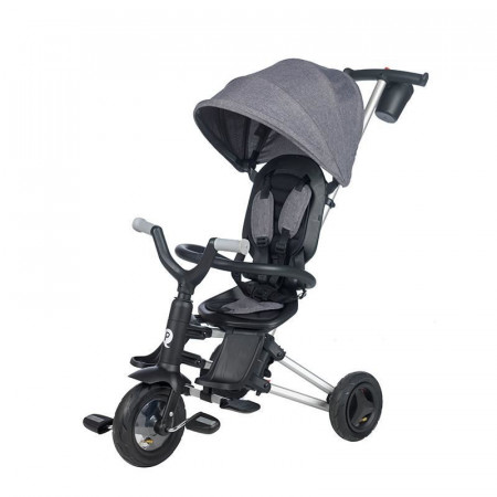 Tricicleta ultrapliabila Qplay Nova Air gri