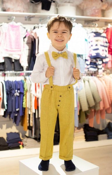 Costum elegant, 4 piese, de băiat pentru botez și evenimente