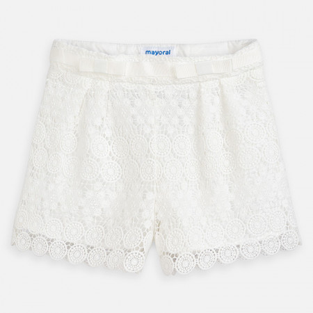 Pantaloni scurti dantela,Mayoral