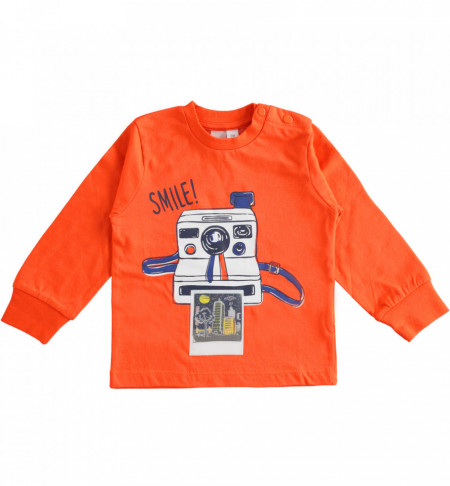 Tricou baieti IDO portocaliu