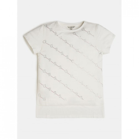 Tricou Guess cu strasuri din vascoza