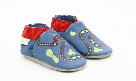 Botosi de piele pentru bebe, baieti, Robeez