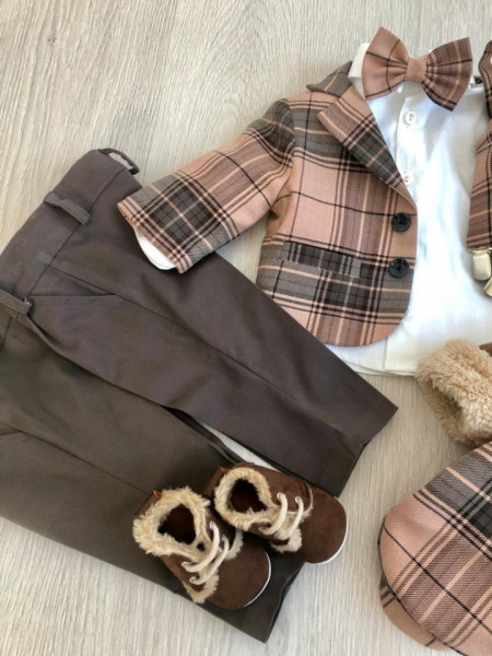 costum botez Laurențiu, 6 piese