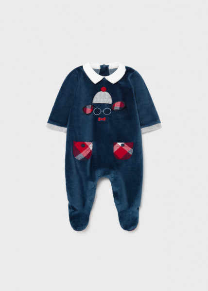 Pijama cu buzunărele pentru nou-născut băiat, Mayoral
