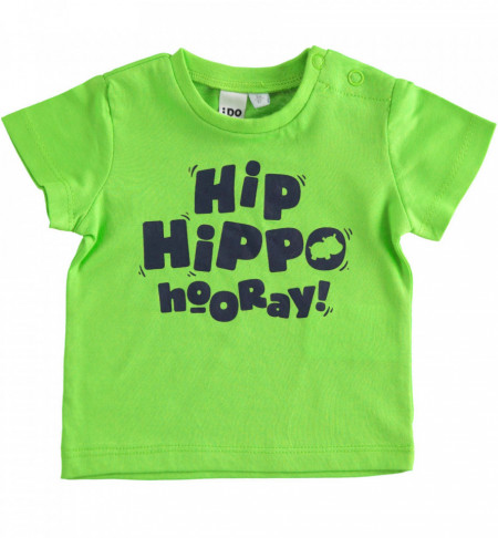 Tricou bebelus , Ido , bumbac , verde
