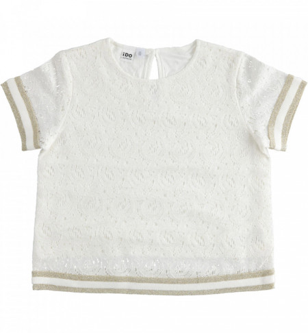 Bluza, ido, crem cu auriu