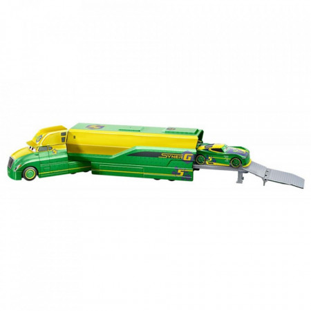 Camion Disney Cars by Mattel John Haulstead Hauler din metal cu masinuta