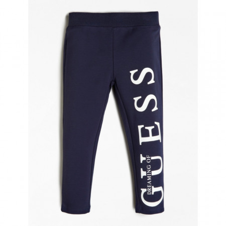 Colant negru slim, cu bandă în talie pentru fixare, Guess
