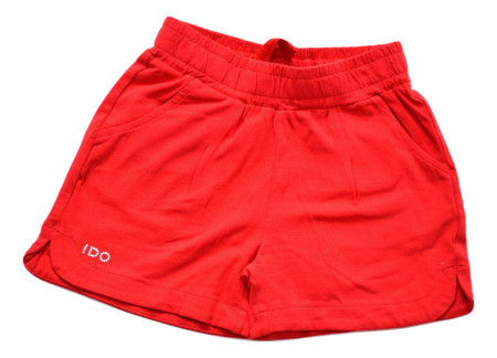 Pantalon , IDO , rosu , bumbac