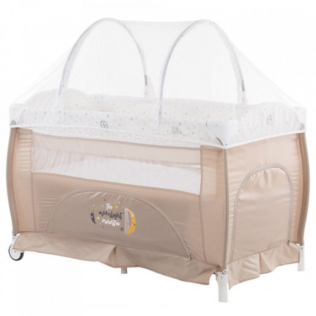 Patut pliabil Chipolino Bella caramel