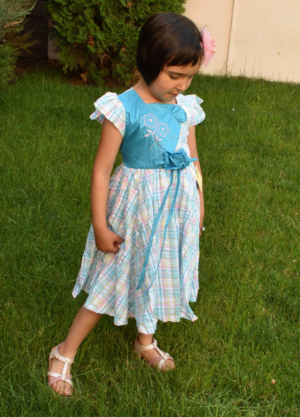 Rochie de vara in carouri