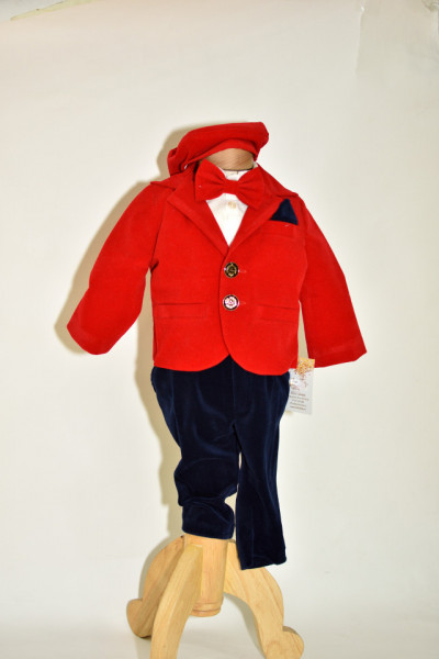 Costum botez Bogdan, 6 piese
