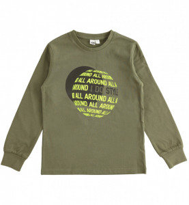 Bluza cu maneca lunga de adolescenti baieti IDO