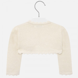 Bolero bebe fetita cu broderie