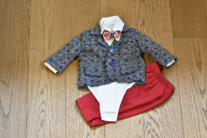 Costum de botez in 5 piese