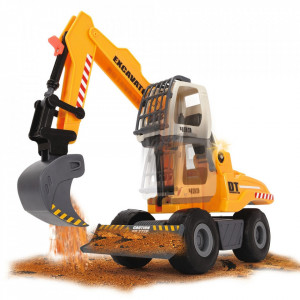 Excavator Dickie Toys DT 433 cu accesorii