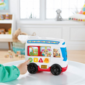 Jucarie Fisher Price by Mattel Laugh and Learn Autobuzul cu sunete in limba romana