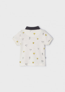 Polo imprimeu maneca scurta ECOFRIENDS bebe baiat Mayoral de la 1 la 3 ani