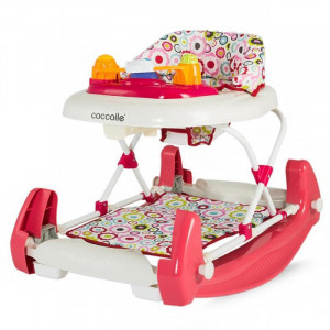 Premergator Coccolle Vivace cu balansoar roz