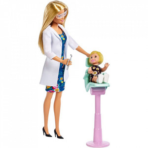 Set Barbie by Mattel Careers Dentista