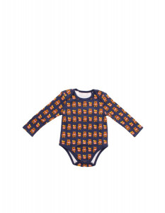 Trening cu vestă din bumbac pentru nou născut băiat, Guess