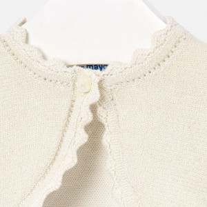 Bolero bebe fetita cu broderie