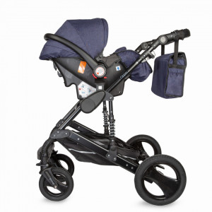 Carucior 3 in 1 transformabil Coccolle Oppa Albastru