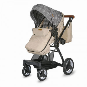 Cărucior transformabil 3 în1 Coccolle Ambra Safari Beige