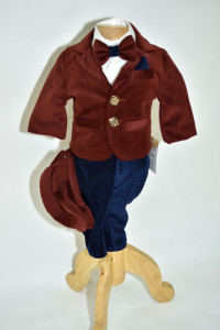 costum botez Victor, 6 piese
