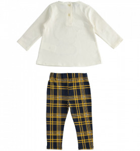 Costum de fetita IDO bumbac 2 piese