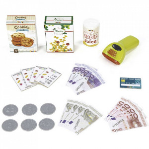 Jucarie Smoby Casa de marcat Mini Shop rosu cu accesorii