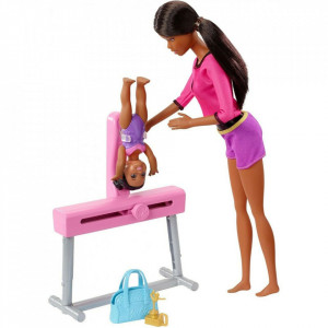 Set Barbie by Mattel I can be Sport 2 papusi cu accesorii FXP40