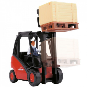Stivuitor Dickie Toys Cargo Lifter cu accesorii