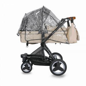 Cărucior transformabil 3 în1 Coccolle Ambra Safari Beige