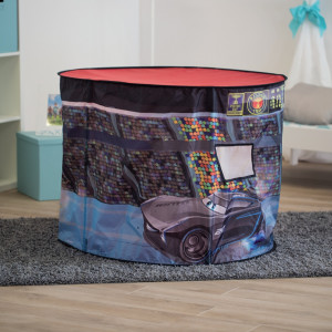 Cort de joaca John Cars cu lampa 110x87x75 cm