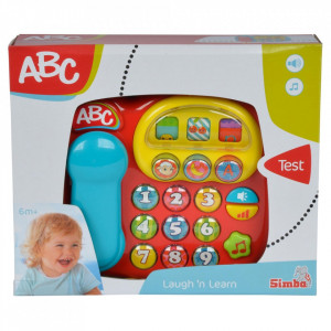 Jucarie Simba ABC Telefon muzical rosu
