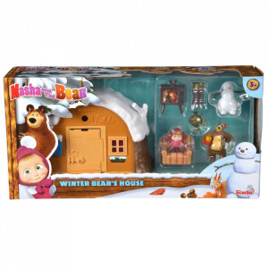 Jucarie Simba Masha and the Bear Winter Bear's House