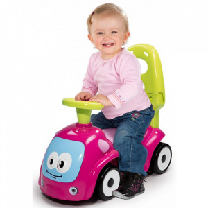 Masinuta de impins Smoby Maestro pink green
