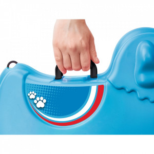 Masinuta de impins tip valiza Big Bobby Trolley blue