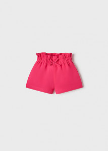Pantaloni scurti ECOFRIENDS fetita galbeni, albi, magenta, Mayoral