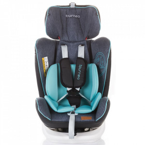Scaun auto Chipolino Tourneo 0-36 kg sky blue cu sistem Isofix