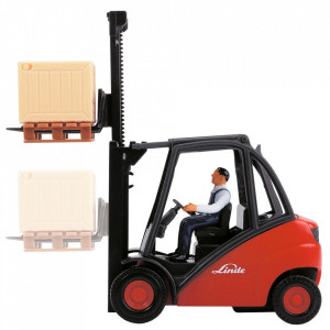 Stivuitor Dickie Toys Cargo Lifter cu accesorii