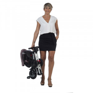 Tricicleta ultrapliabila Qplay Nova Air negru