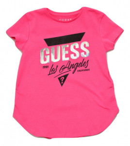Tricou Guess roz aprins