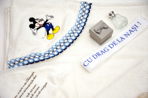 Trusou botez in cos de baiat