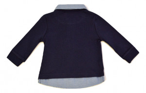 Bluza polo cu maneca lunga pentri baietei IDO