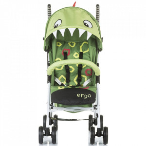 Carucior sport Chipolino Ergo green baby dragon