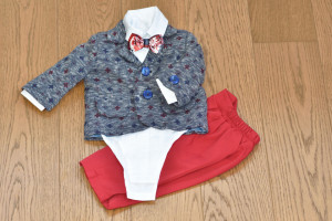 Costum de botez in 5 piese