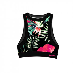 Costum pentru sport, 3 piese, cu imprimeu floral, Guess