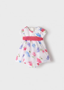 Rochie cu floricele bebe fetita Mayoral